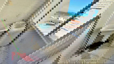 Apartamento con vista al mar a 50 metros de la playa Bombas para 6 personas