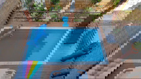 Beachfront Chalet with Private Pool in Barra do Jacuípe