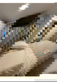 Suíte cama 160x200 com cama auxiliar embaixo 80x190 , tv 