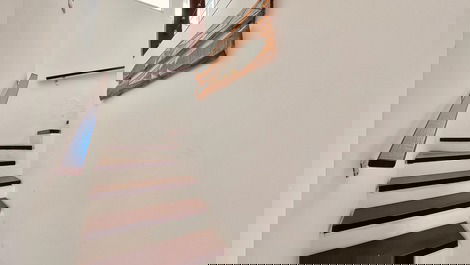 Refugio acogedor y privado frente al mar en la playa de Araçá.