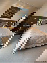 Casa de lujo con 4 suites en Arraial con bañera.