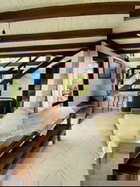 Casa con increíbles vistas al mar y a la laguna en Praia da Ferrugem, SC