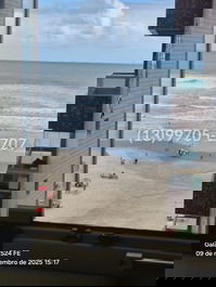 Apartment with feet in the sand for up to 6 children 👨‍👩‍👧‍👦 with a gourmet balcony