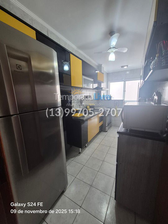 Apartment for vacation rental in Praia Grande (Aviação)