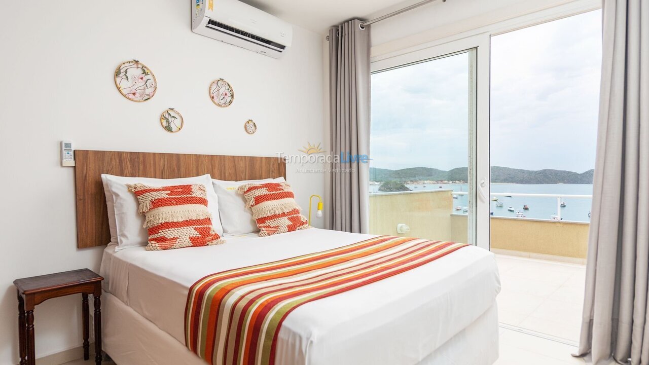 Apartamento para aluguel de temporada em Armação dos Búzios (Triângulo de Búzios)