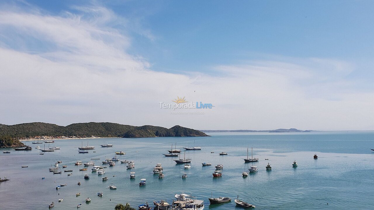 Apartamento para aluguel de temporada em Armação dos Búzios (Triângulo de Búzios)
