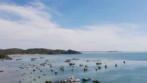 Exclusivo Apê na Orla Bardot Vista para o Mar