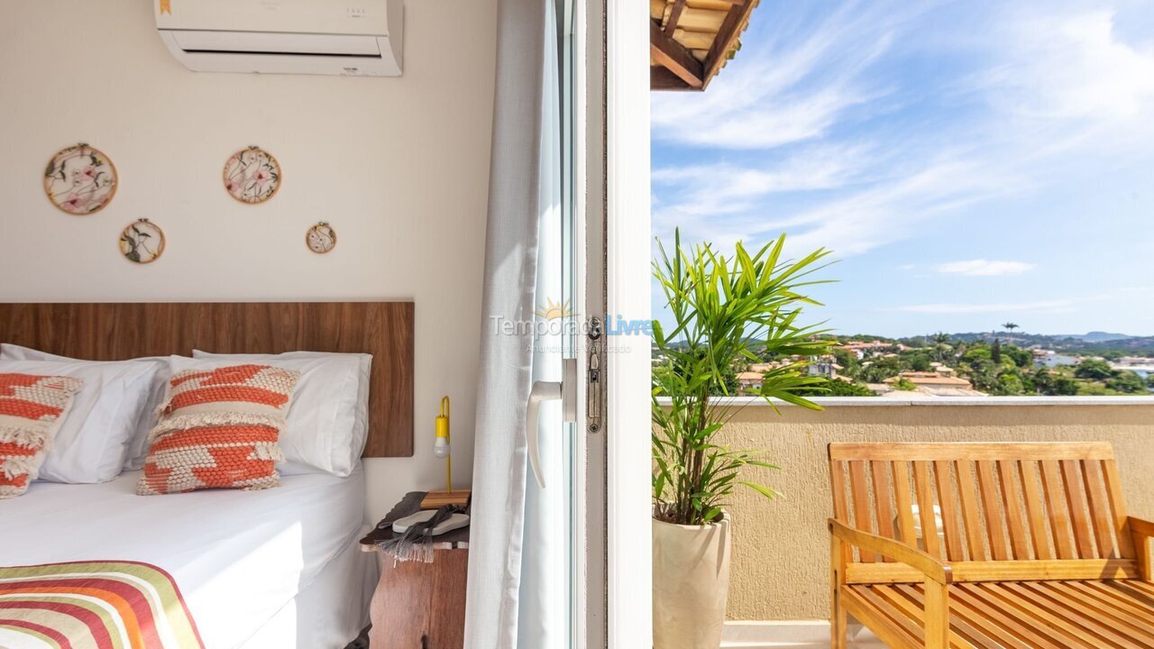 Apartamento para aluguel de temporada em Armação dos Búzios (Triângulo de Búzios)