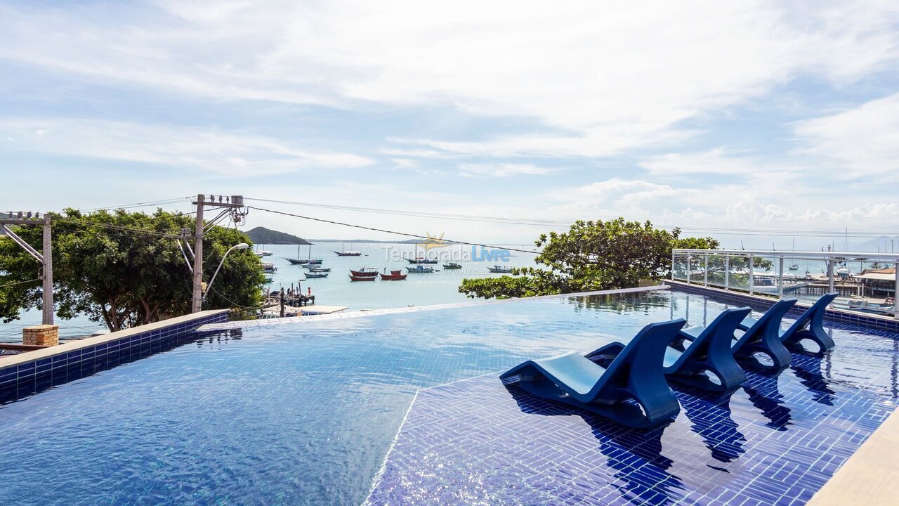 Apartamento para aluguel de temporada em Armação dos Búzios (Triângulo de Búzios)