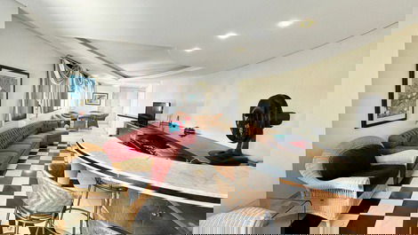 Apartment for seasonal rental beachfront, 3 bedrooms, Balneário Camboriú