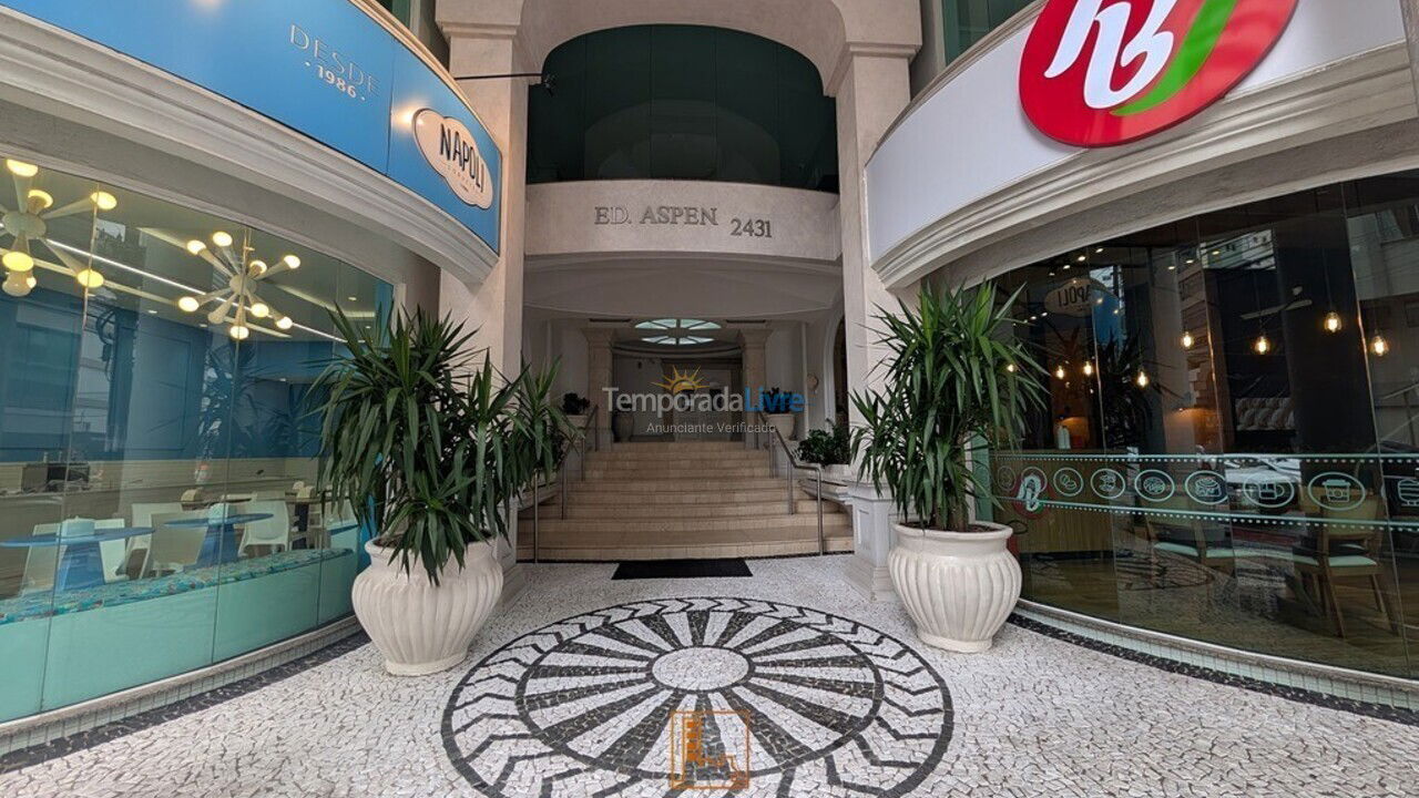 Apartamento para aluguel de temporada em Balneário Camboriú (Centro)