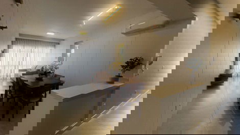 Bancada  da cozinha para sala