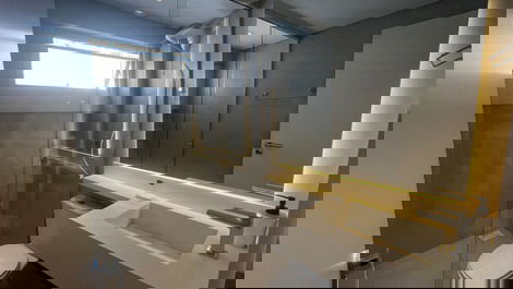 Apartment located one block from the beach in Balneário Camboriú, Santa Catarina.