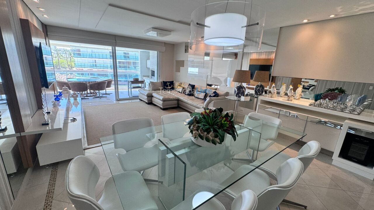 Apartamento para aluguel de temporada em Bertioga (Riviera de São Lourenço)