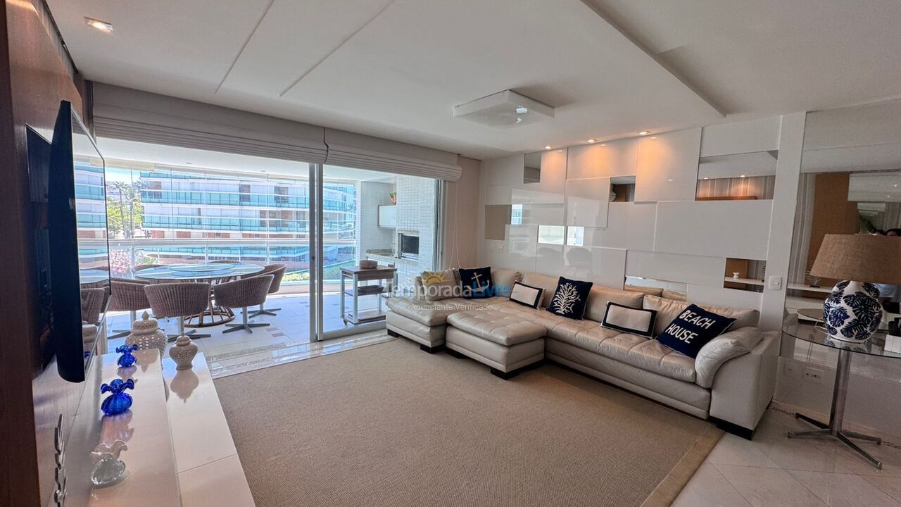 Apartamento para aluguel de temporada em Bertioga (Riviera de São Lourenço)