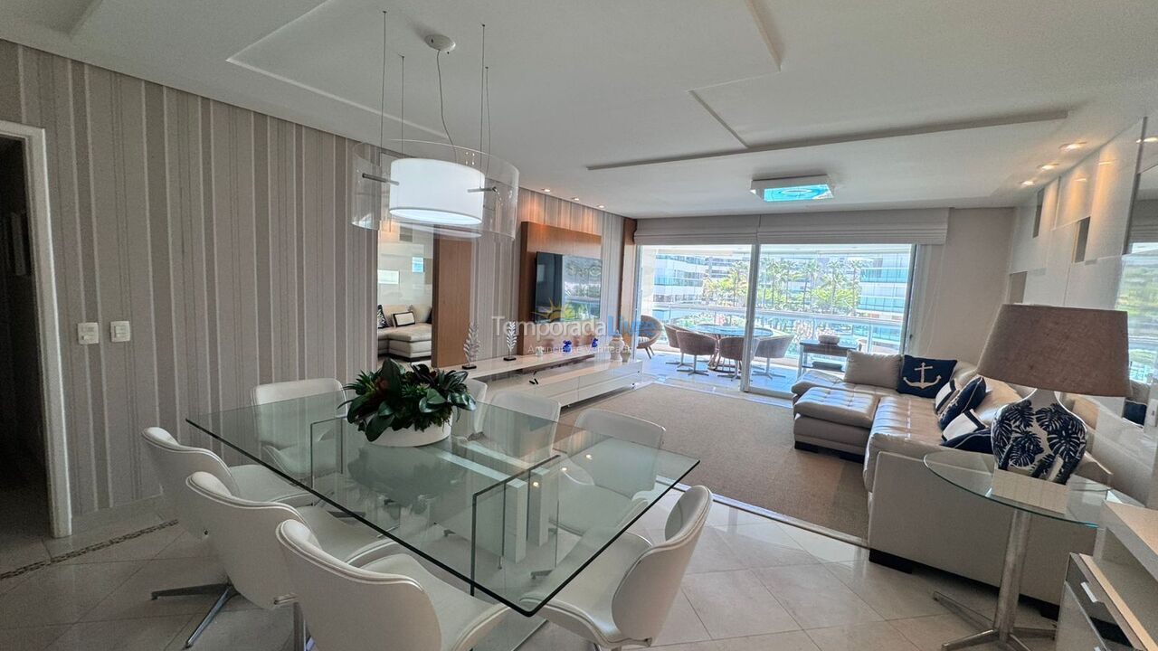 Apartamento para aluguel de temporada em Bertioga (Riviera de São Lourenço)