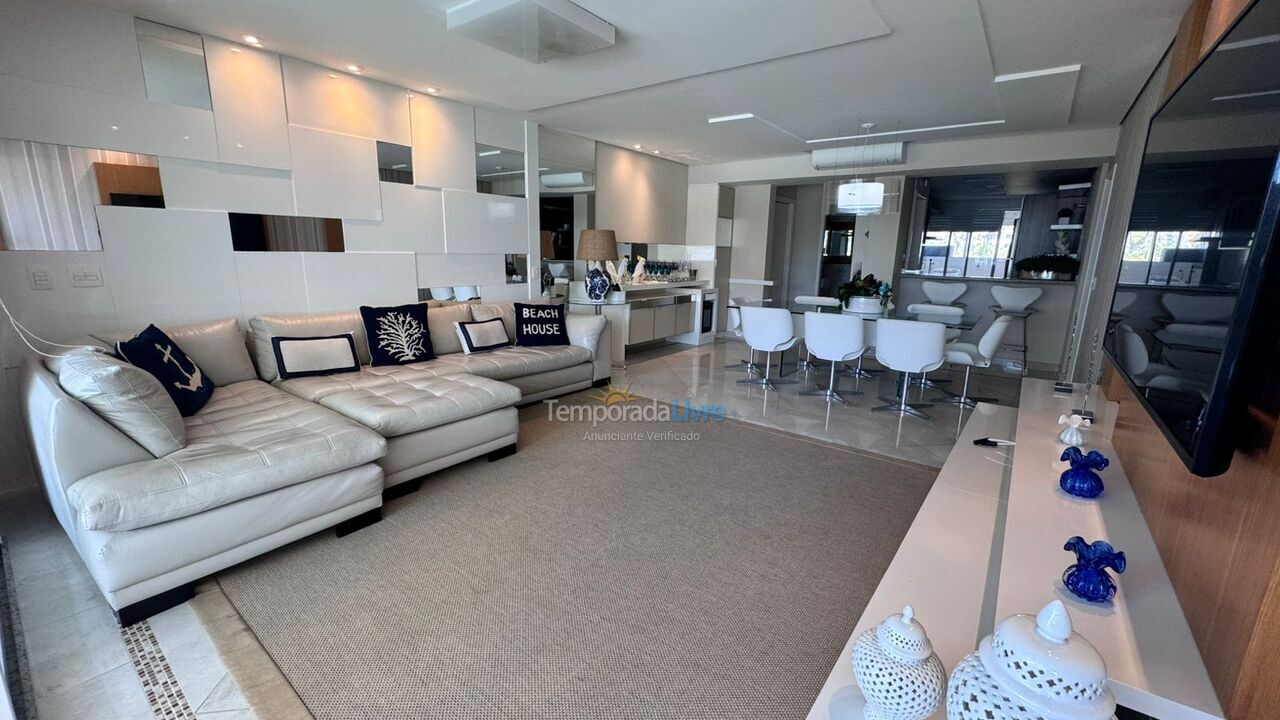 Apartamento para aluguel de temporada em Bertioga (Riviera de São Lourenço)