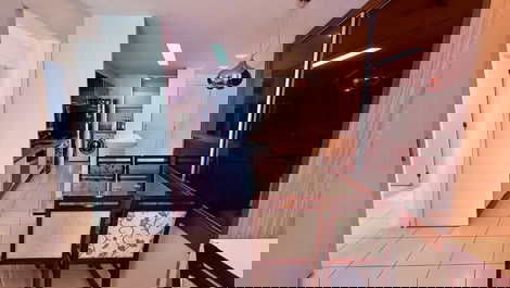 Locação Temporada 2 quartos, vista mar centro Balneário Camboriú