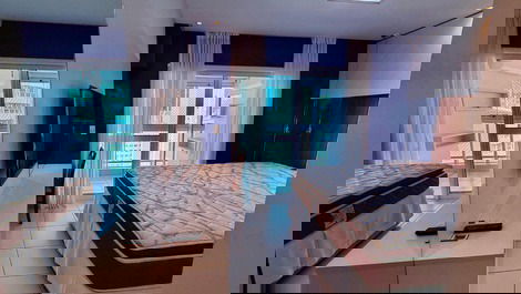 Locação Temporada 2 quartos, vista mar centro Balneário Camboriú