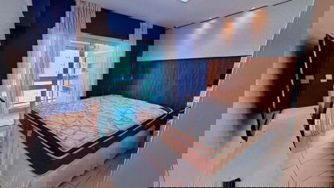 Locação Temporada 2 quartos, vista mar centro Balneário Camboriú