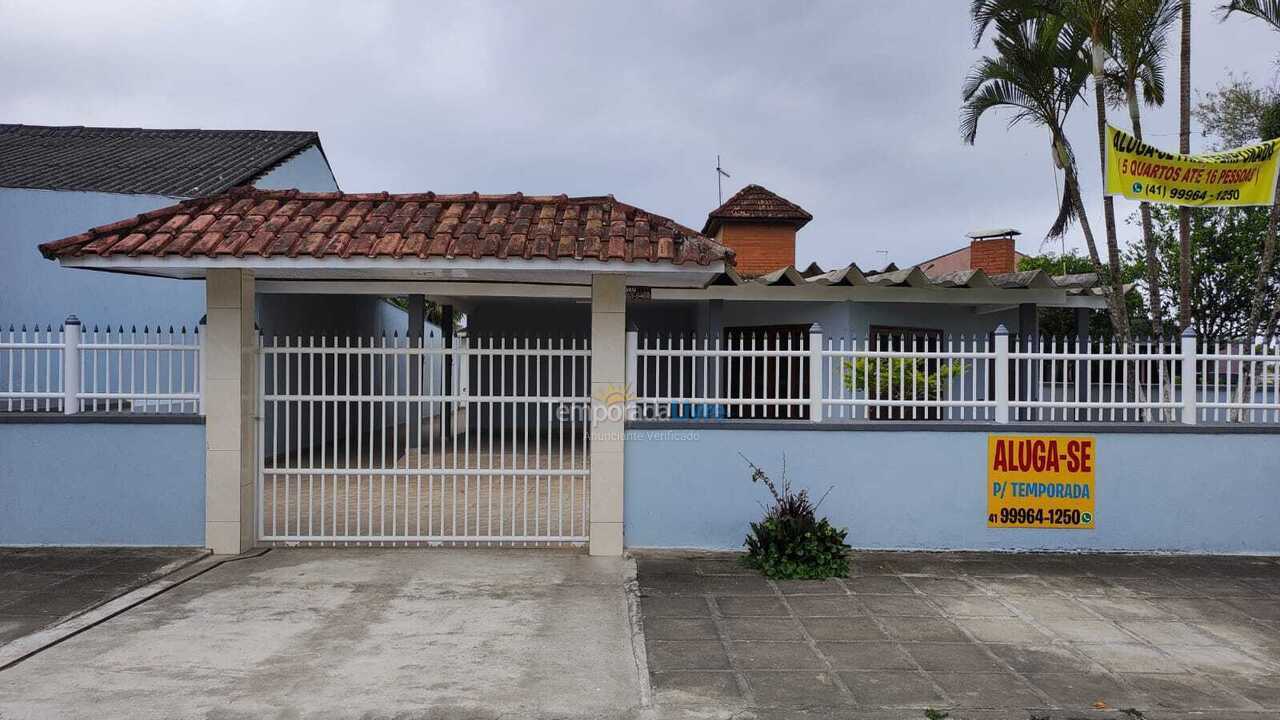 Casa para aluguel de temporada em Matinhos (Balneário de Gaivotas)