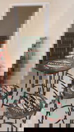 Penthouse apartment 7 minutes from Praia do Forte beach.