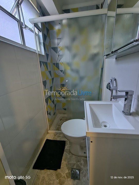 Apartamento para alquiler de vacaciones em Santos (Gonzaga)