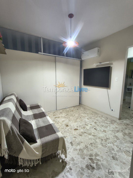Apartamento para alquiler de vacaciones em Santos (Gonzaga)
