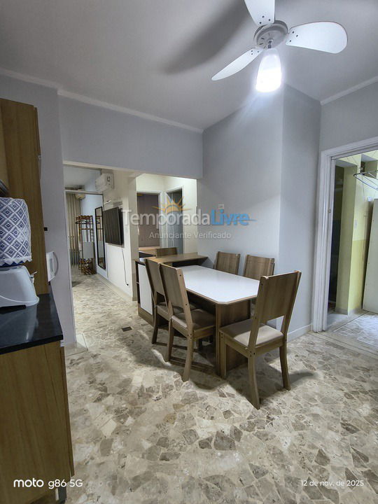 Apartamento para alquiler de vacaciones em Santos (Gonzaga)