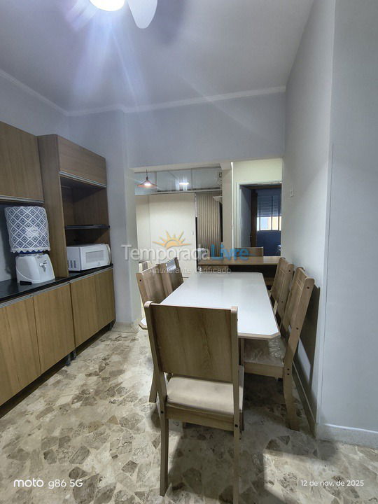 Apartamento para alquiler de vacaciones em Santos (Gonzaga)