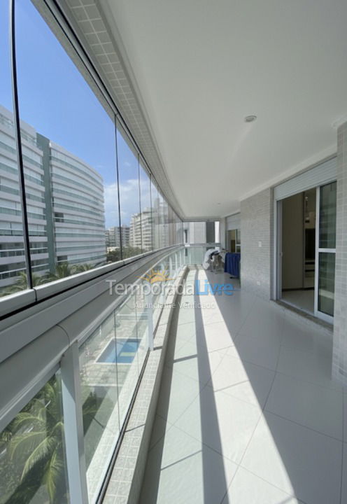 Apartamento para aluguel de temporada em Bertioga (Riviera de São Lourenço)