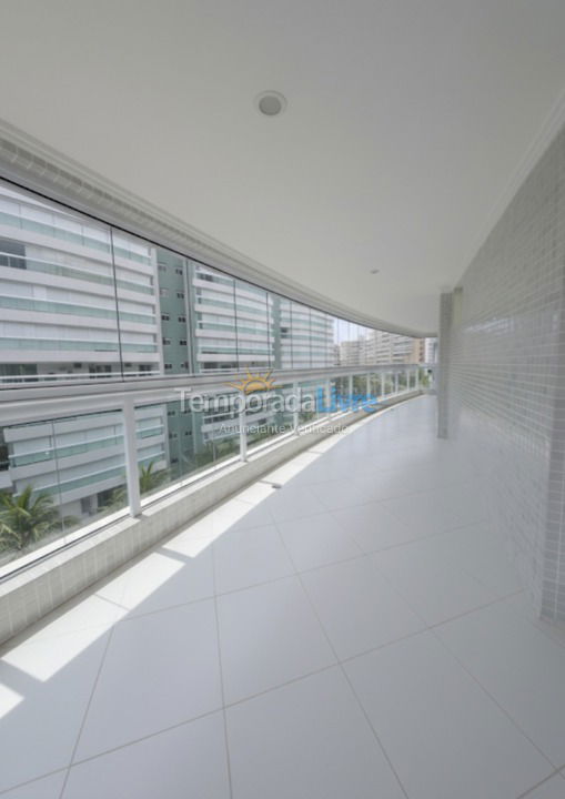 Apartamento para aluguel de temporada em Bertioga (Riviera de São Lourenço)