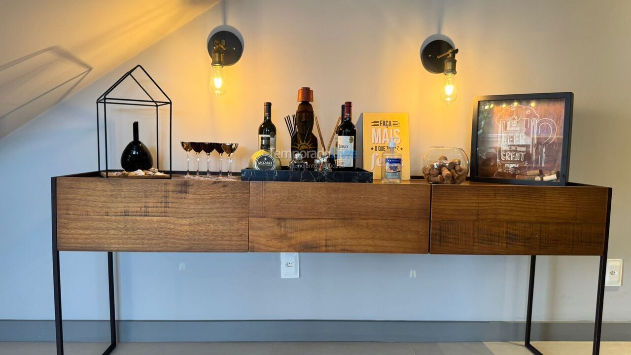 Apartment for vacation rental in Governador Celso Ramos (Praia de Palmas)