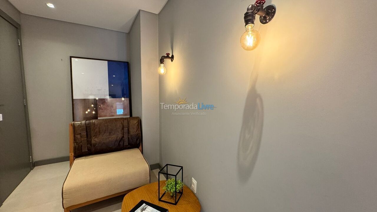 Apartment for vacation rental in Governador Celso Ramos (Praia de Palmas)