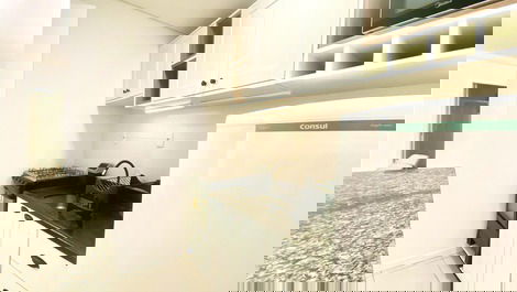 Apartamento en Bombas, a una cuadra de la playa, para 5 personas.