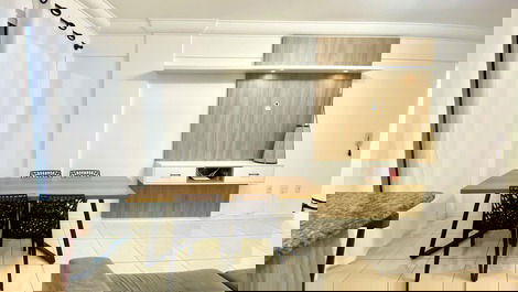 Apartamento en Bombas, a una cuadra de la playa, para 5 personas.