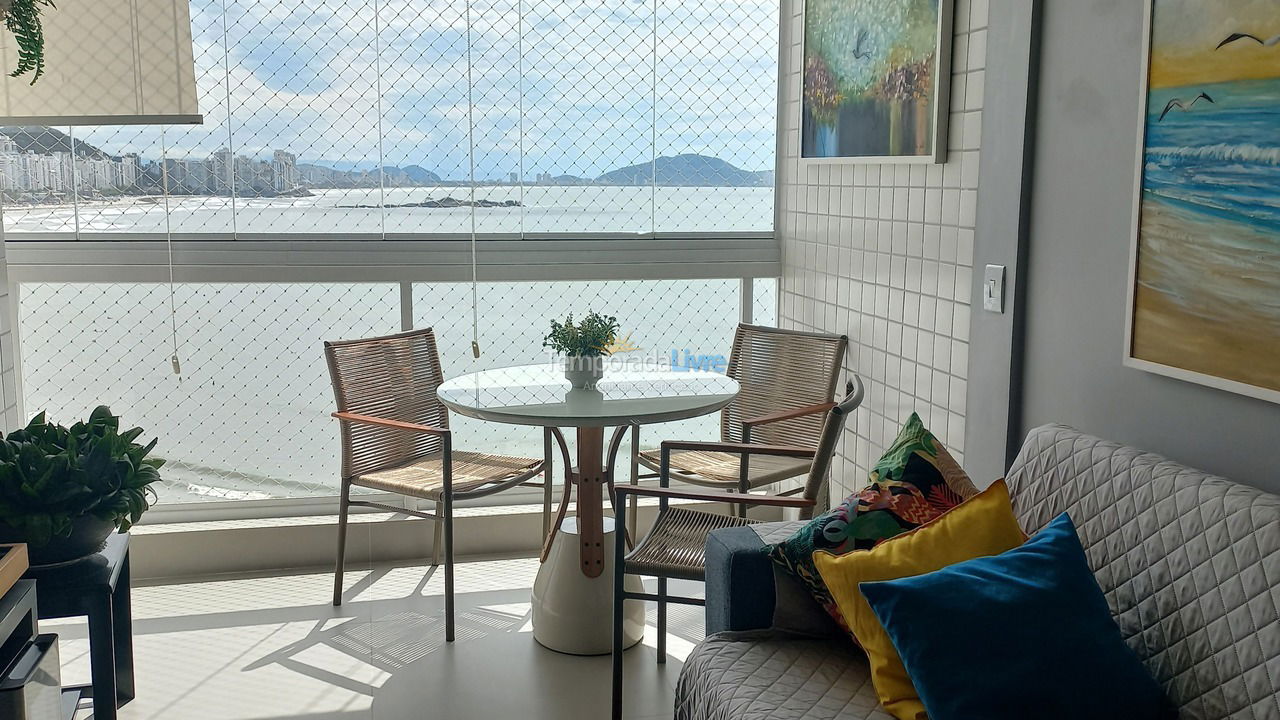 Apartamento para aluguel de temporada em Guarujá (Astúrias)