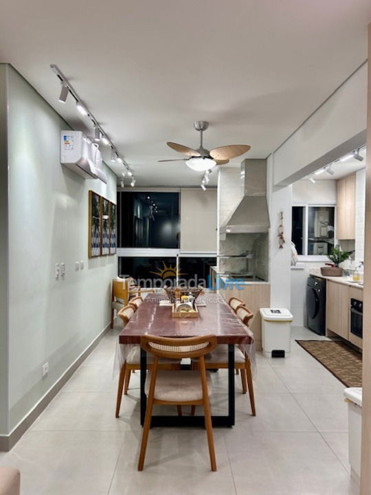 Apartment for vacation rental in Caraguatatuba (Massaguaçu)