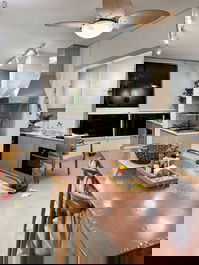 Seafront apartment in Massagaçu- Caraguatatuba