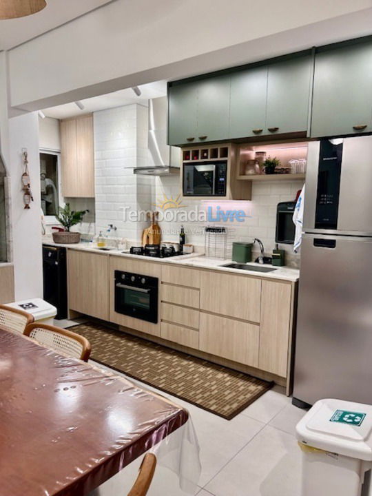 Apartment for vacation rental in Caraguatatuba (Massaguaçu)