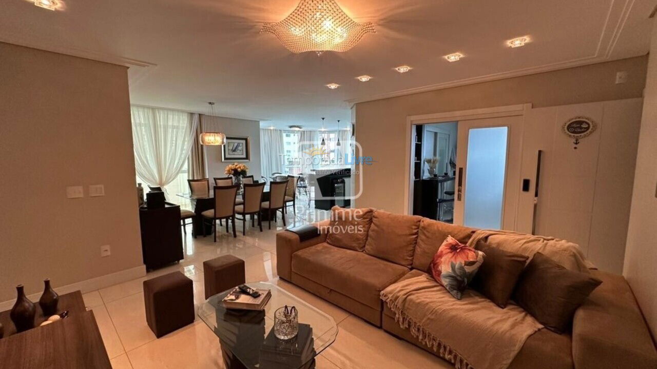 Apartment for vacation rental in Balneário Camboriú (Barra Sul)