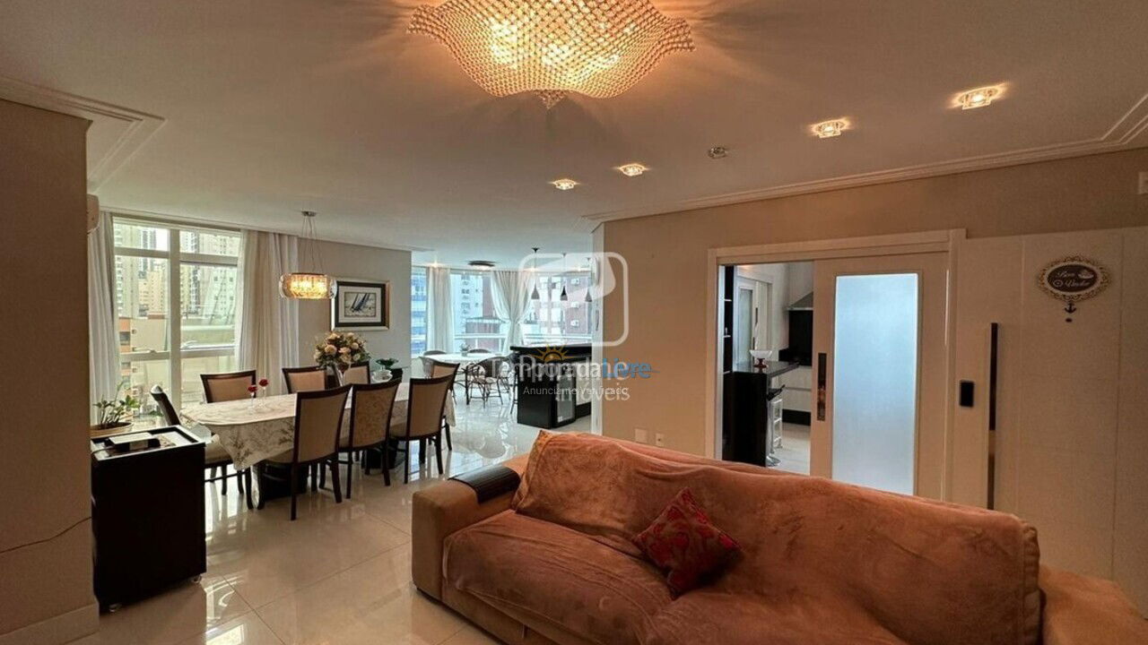 Apartment for vacation rental in Balneário Camboriú (Barra Sul)