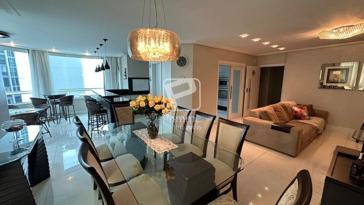 Apartment for vacation rental in Balneário Camboriú (Barra Sul)