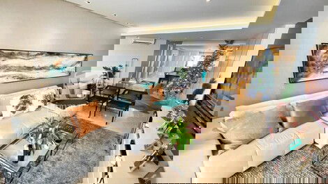 TEMPORADA- APARTAMENTO FRENTE MAR 4 SUITES EM BALNEARIO CAMBORIU