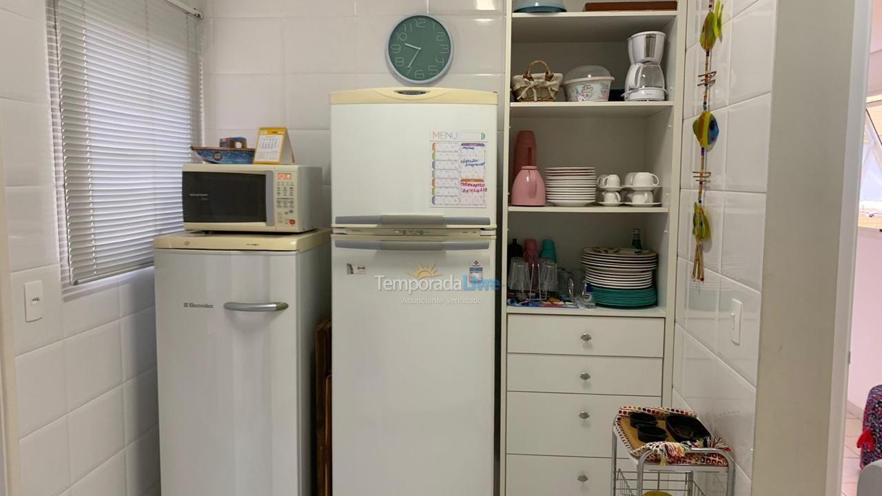 Apartamento para aluguel de temporada em Bertioga (Riviera de São Lourenço)