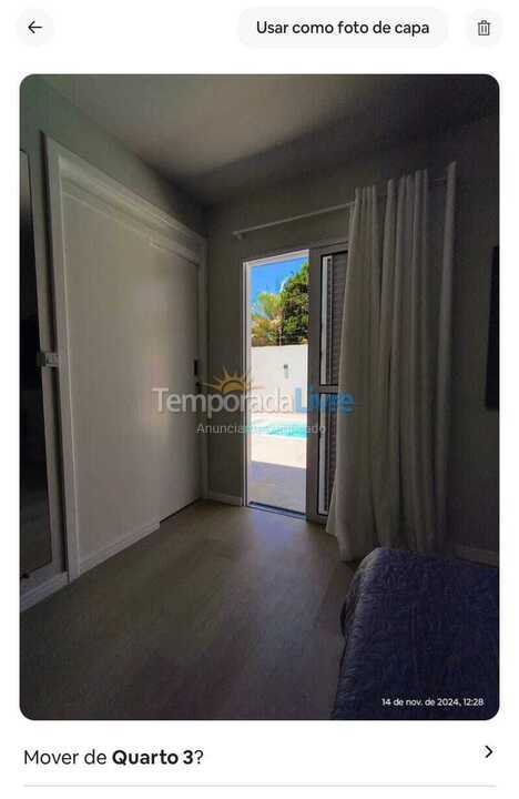 House for vacation rental in Florianopolis (Canasvieiras)