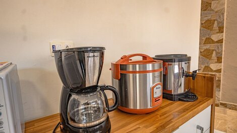 House in Guarujá with Wi-Fi and barbecue