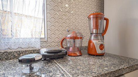 House in Guarujá with Wi-Fi and barbecue