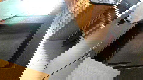 Cobertura en la playa grande para 10 personas.