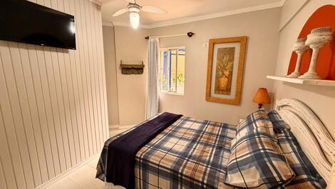 Seasonal rental in Ed. Tatiane: 2 bedrooms // private terrace